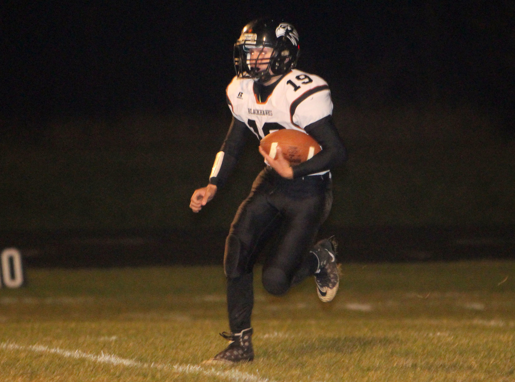 Bloomer football at Spencer/Columbus 10-26-18